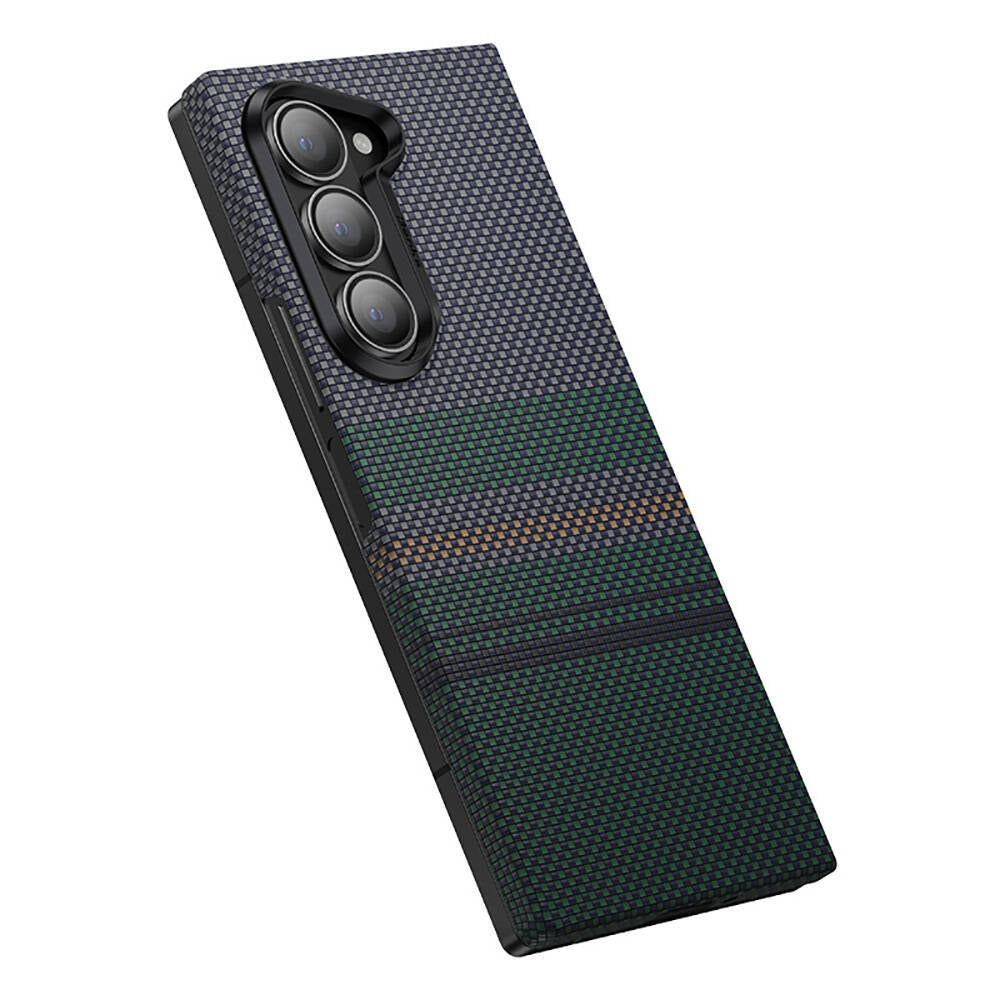 Galaxy Z Fold 6 Kılıf Karbon Fiber Tasarımlı Benks Aurora ArmorAir Kevlar Kılıf Galaxy Z Fold 6 Kılıf Karbon Fiber Tasarımlı Benks Aurora ArmorAir Kevlar Kılıf